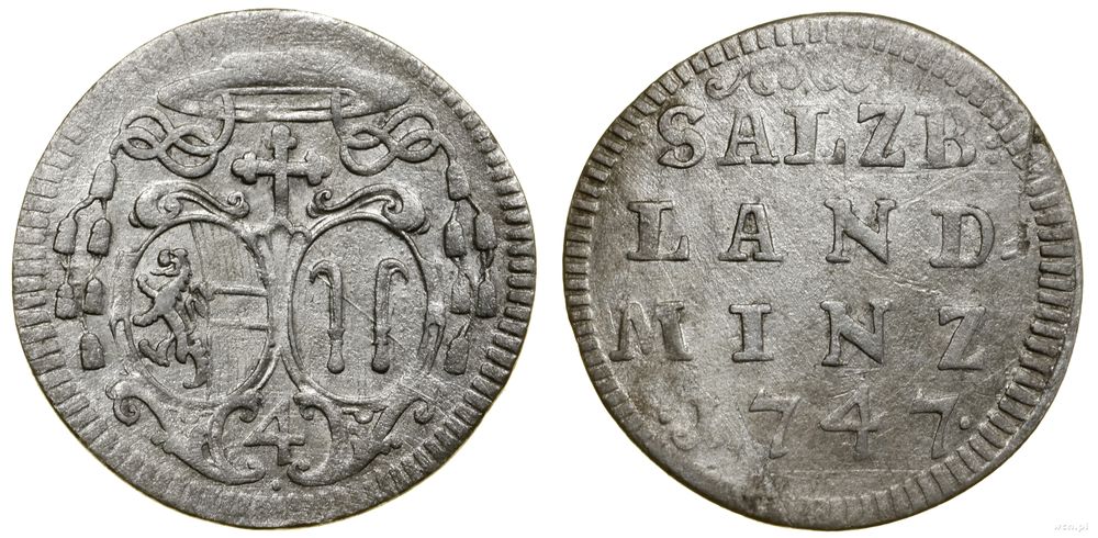 Austria, 4 krajcary (batzen), 1747