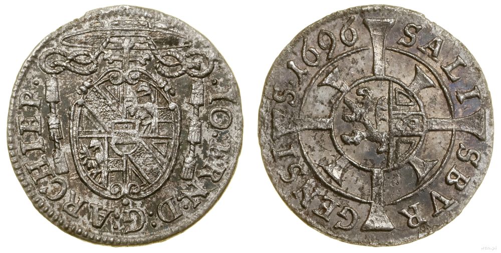 Austria, 1 krajcar, 1696