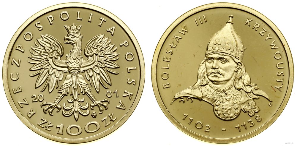 Polska, 100 złotych, 2001