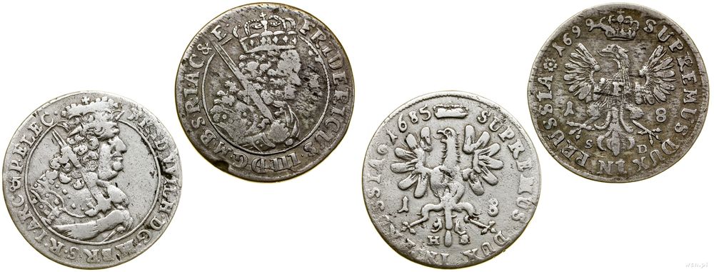 Niemcy, zestaw 2 x ort