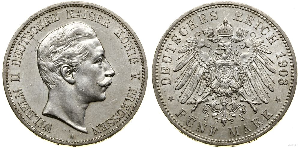 Niemcy, 5 marek, 1903 A