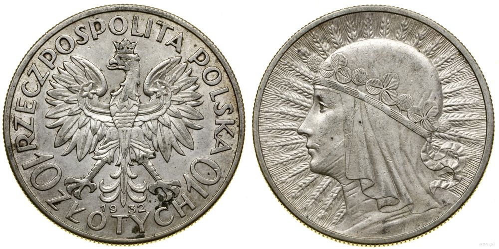 Polska, 10 złotych, 1932