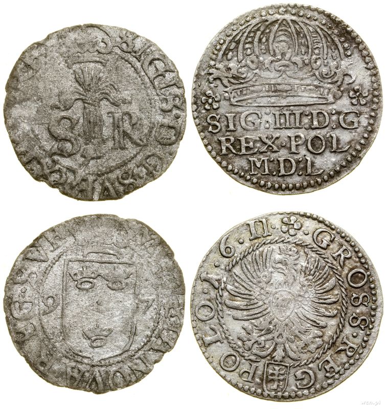 Polska, zestaw 2 monet