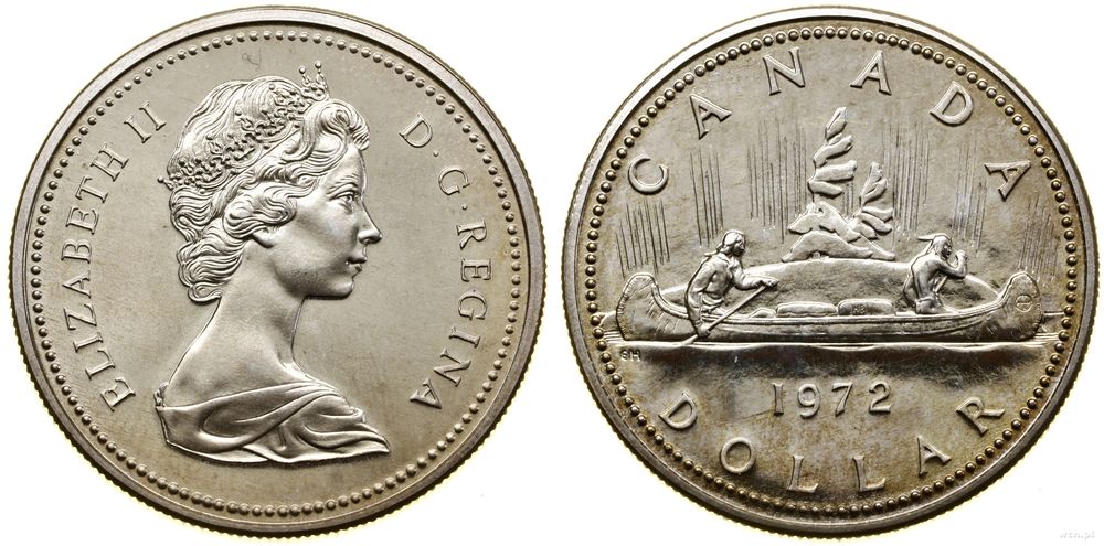 Kanada, 1 dolar, 1972