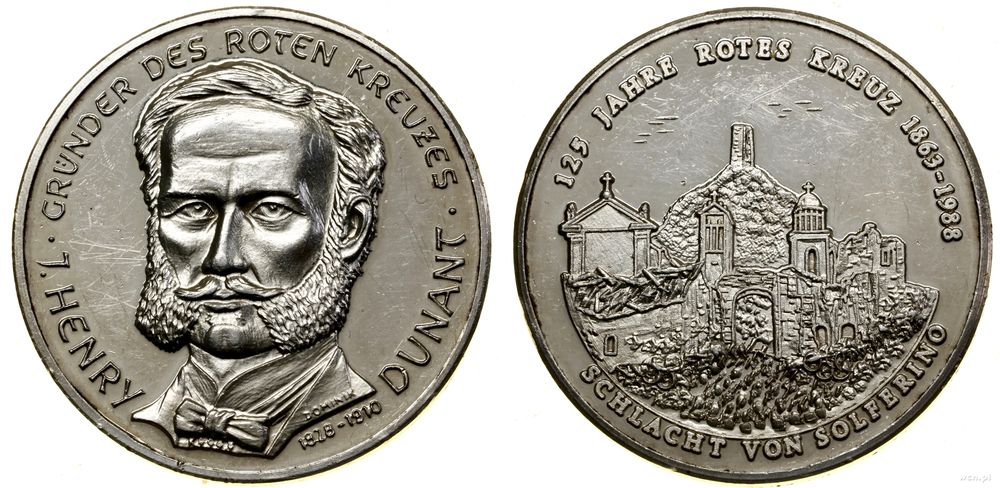 Niemcy, 125 lat Czerwonego Krzyża, 1988