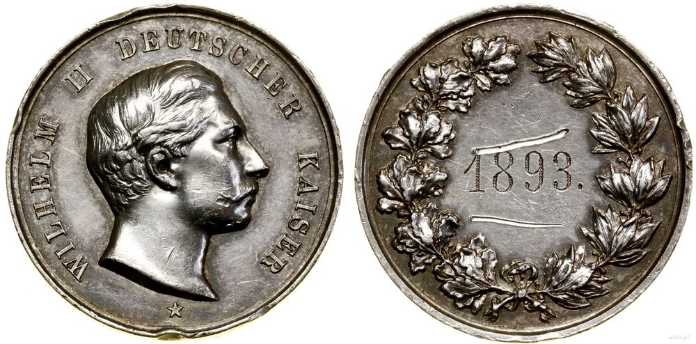 Niemcy, medal nagrodowy, 1893