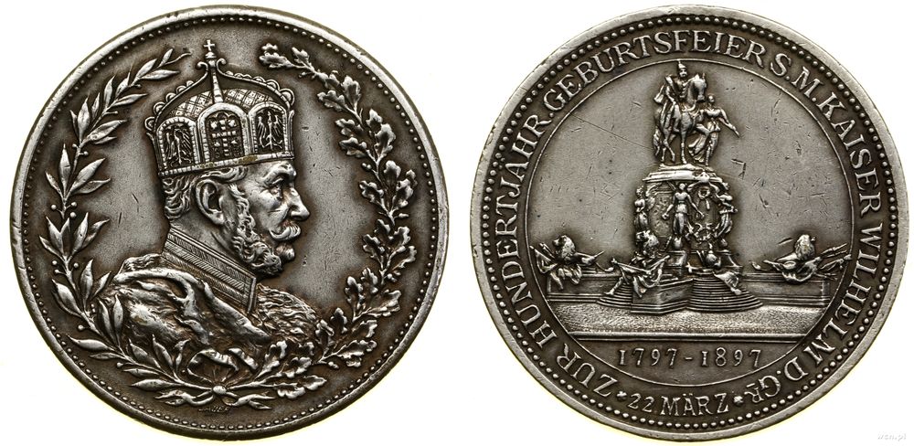 Niemcy, 100. rocznica urodzin Wilhelma, 1897