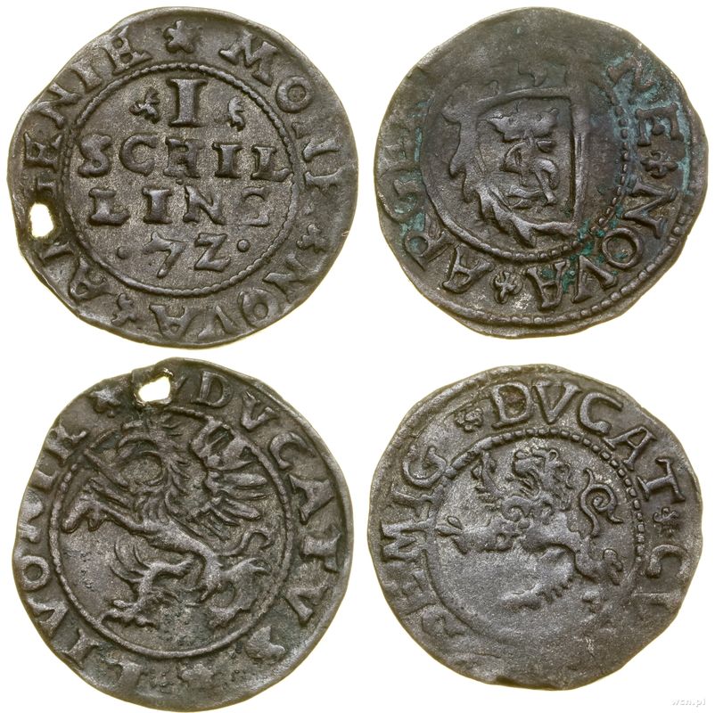 różne, zestaw 2 monet