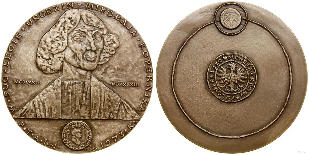 Polska, 500. rocznica urodzin Mikołaja Kopernika, 1973