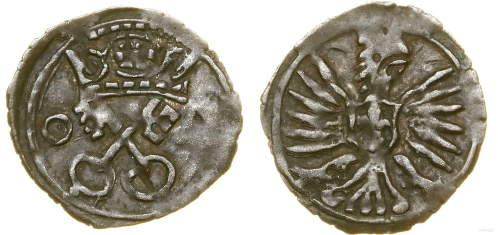 Polska, denar, data nieczytelna (1606??)