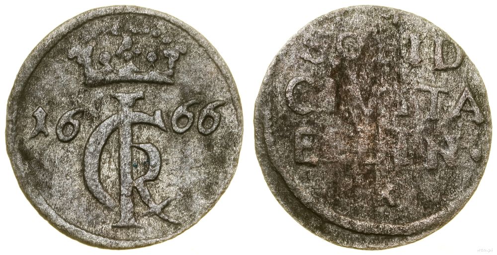 Polska, szeląg, 1666