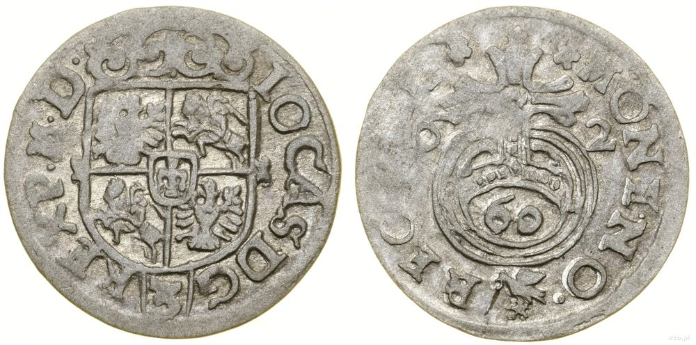 Polska, półtorak, 1662