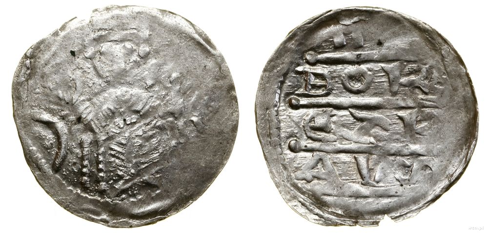 Polska, denar, (1157–1166)