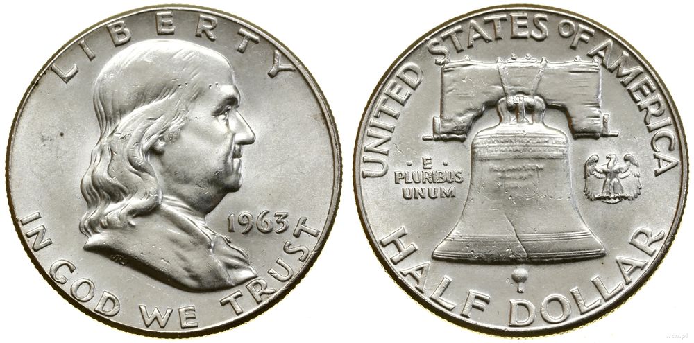 Stany Zjednoczone Ameryki (USA), 1/2 dolara, 1963