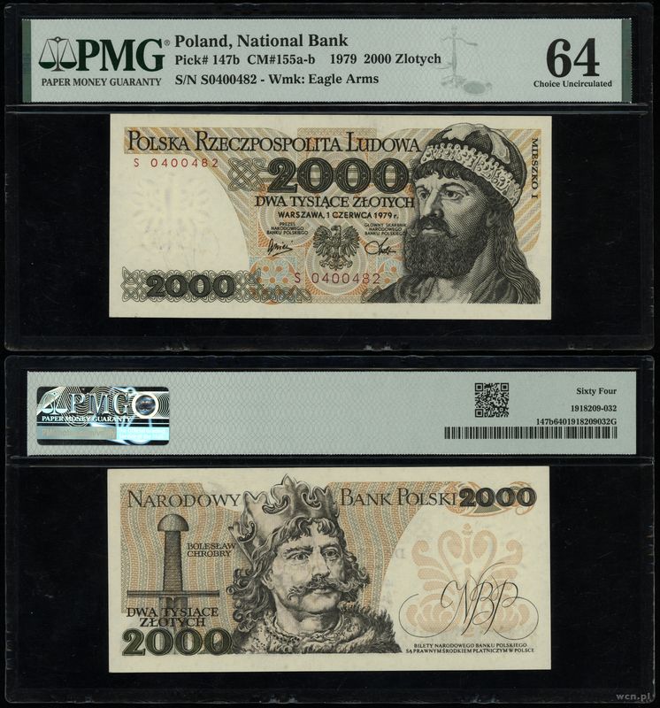 Polska, 2.000 złotych, 1.06.1979