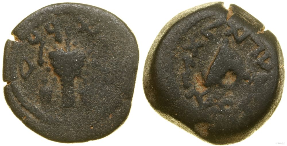 Rzym prowincjonalny, 1/8 szekla, rok 4 (69/70)