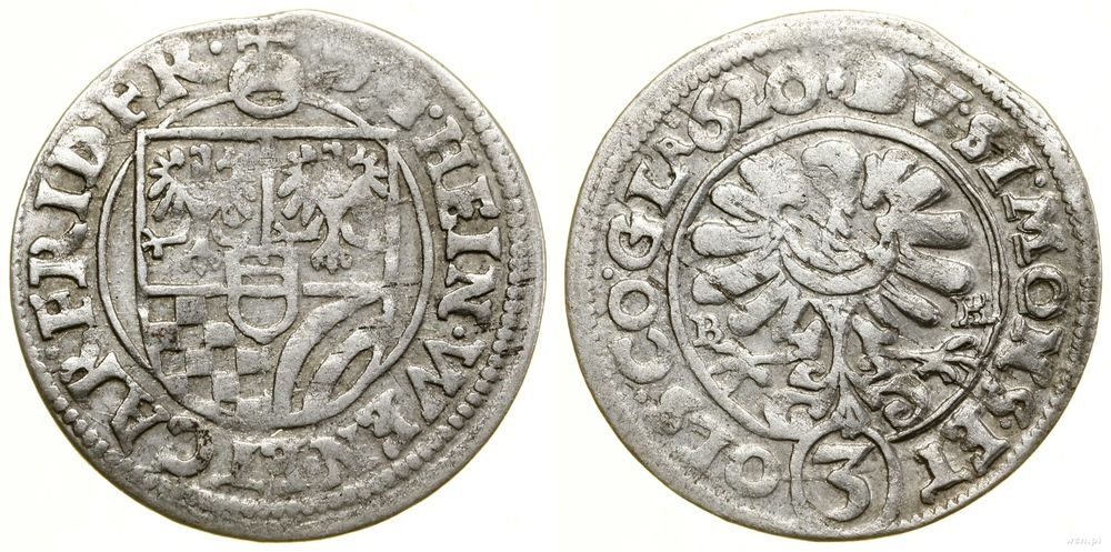 Śląsk, 3 krajcary, 1620