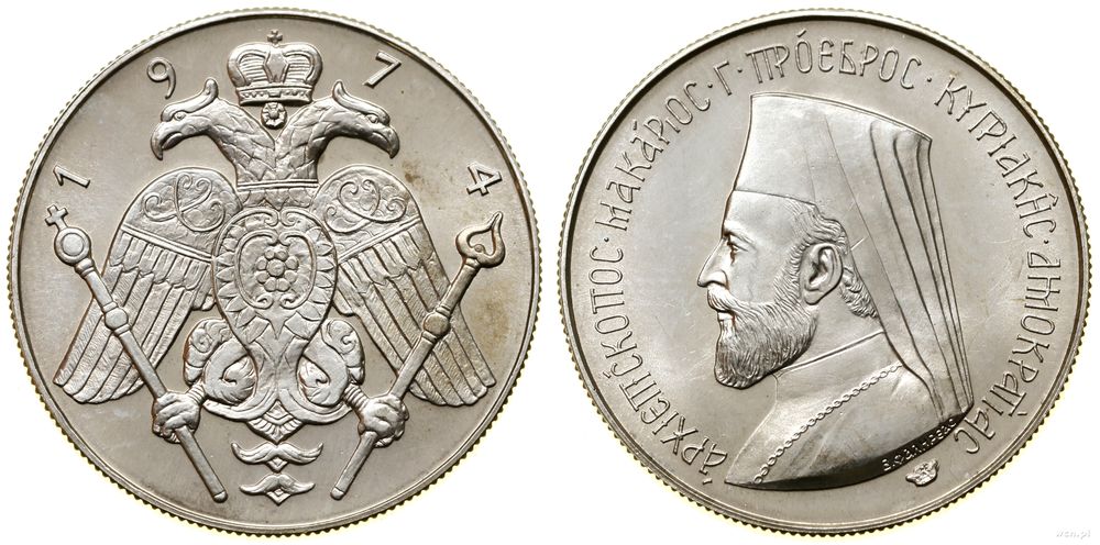 Cypr, 3 funtów, 1974