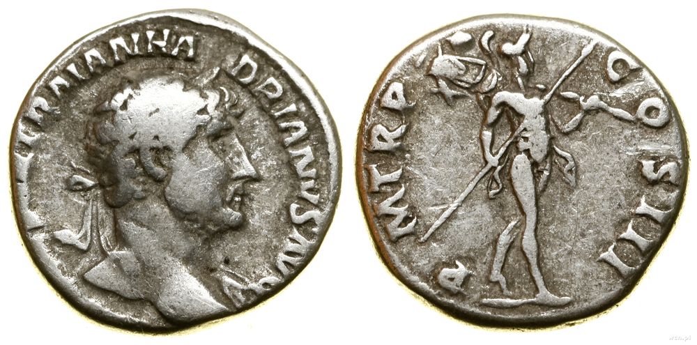 Cesarstwo Rzymskie, denar, (117–138)