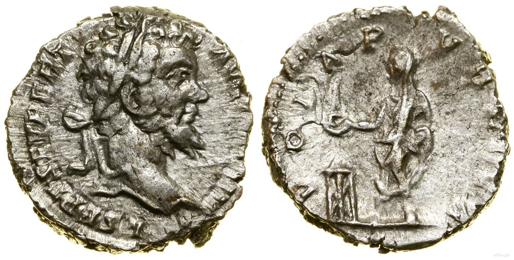 Cesarstwo Rzymskie, denar, (196–197)