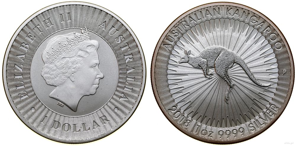 Australia, 1 dolar, 2018 P