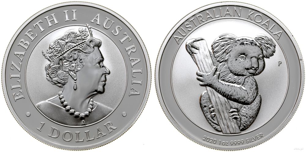 Australia, 1 dolar, 2020 P