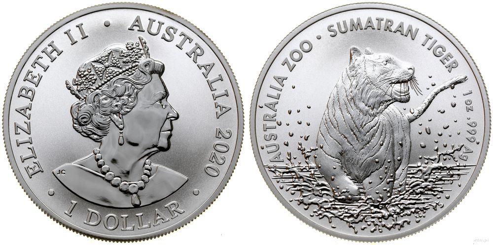 Australia, 1 dolar, 2020