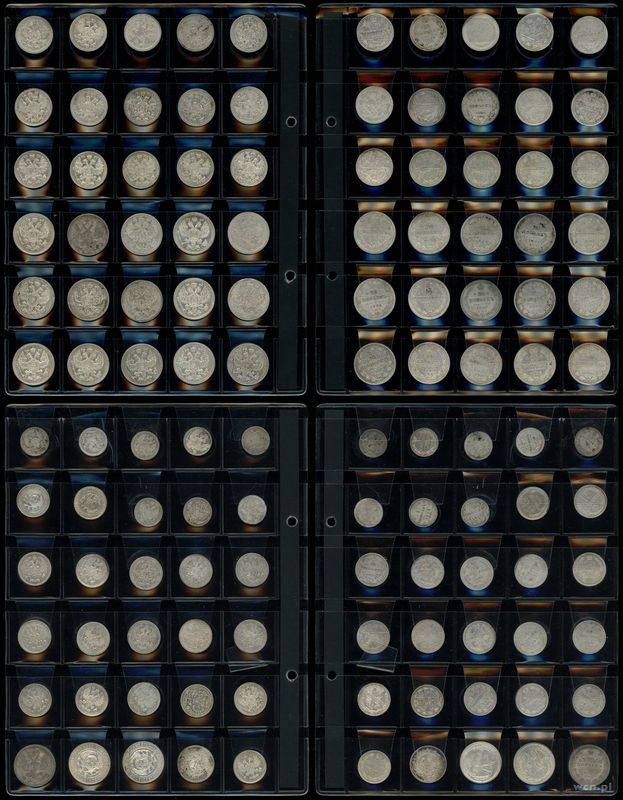 Rosja, zestaw 60 monet