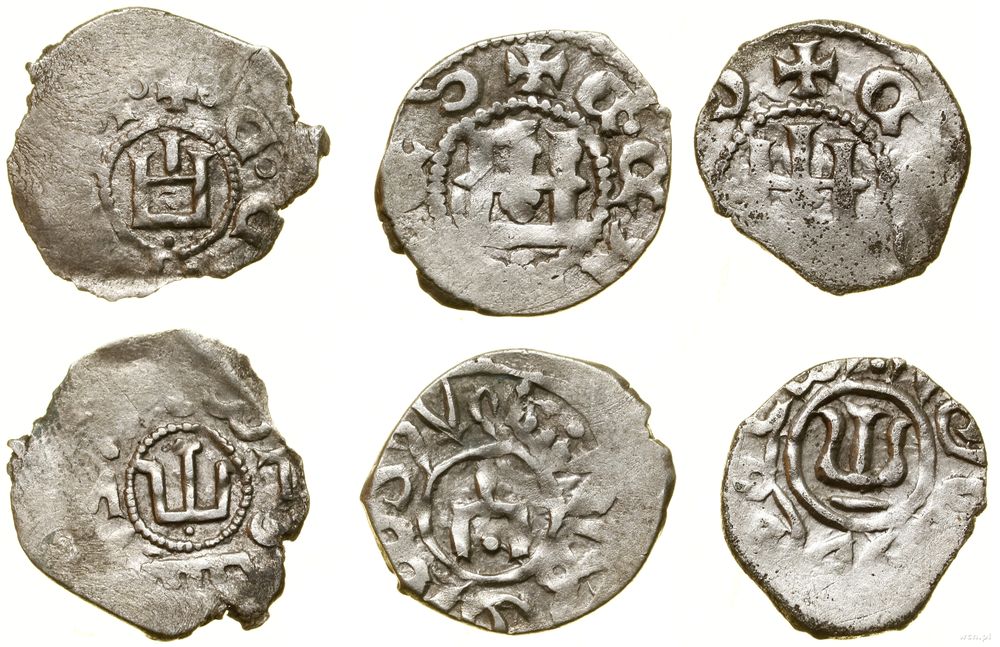 Tauryda, zestaw 3 x pieniądz, XV w.