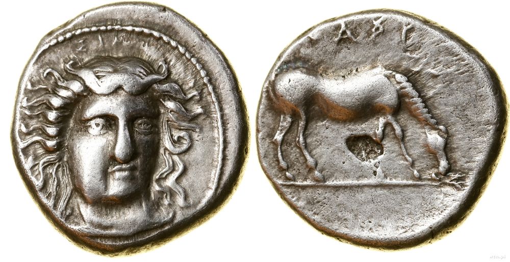 Grecja i posthellenistyczne, drachma, (ok. 400–370 pne)
