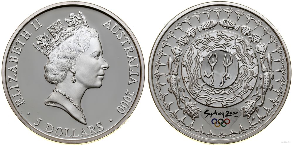 Australia, 5 dolarów, 2000