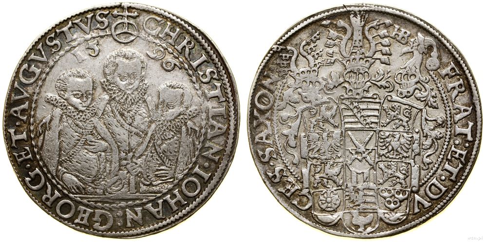 Niemcy, talar, 1596 HB