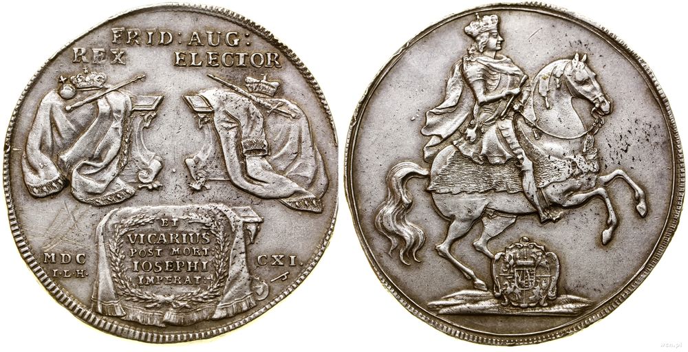 Polska, talar wikariacki, 1711