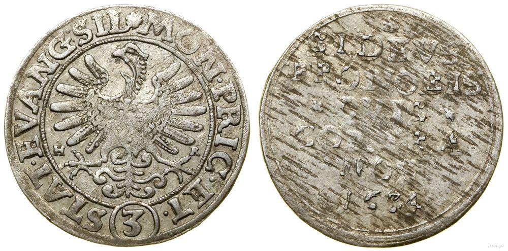 Śląsk, 3 krajcary, 1634