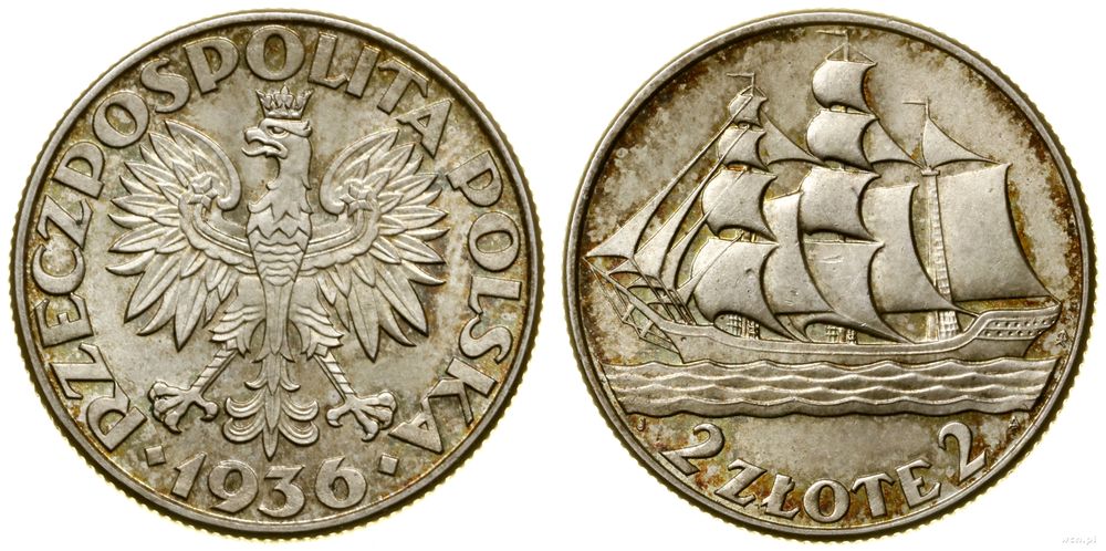 Polska, 2 złote, 1936