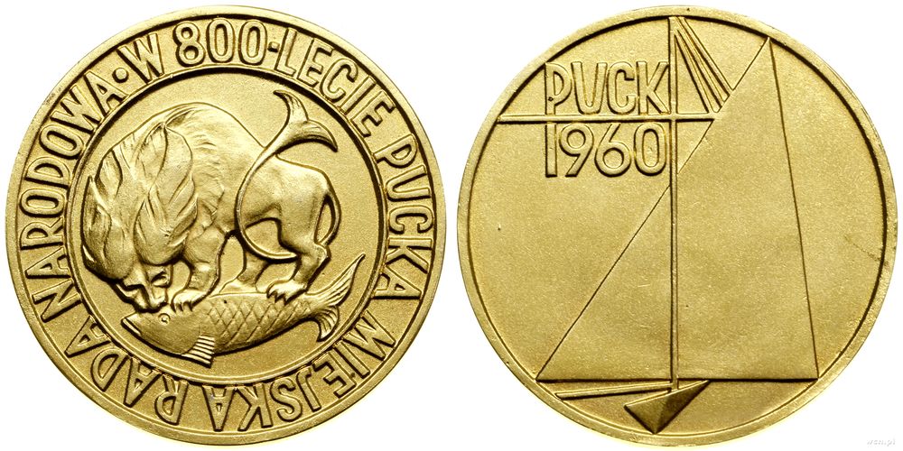 Polska, 800 lat Pucka, 1960
