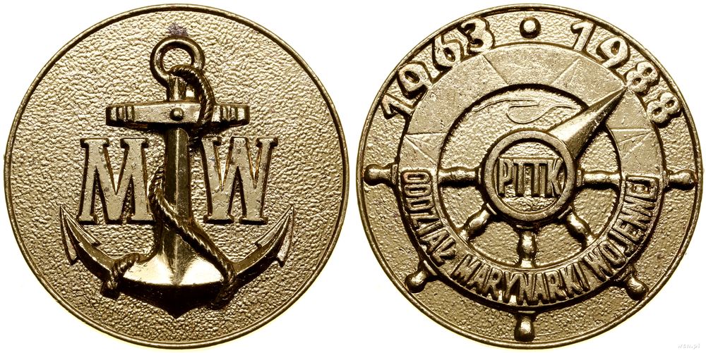 Polska, medal pamiątkowy, 1988