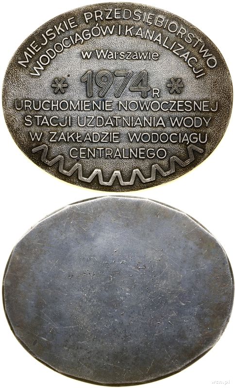 Polska, medal pamiątkowy, 1974