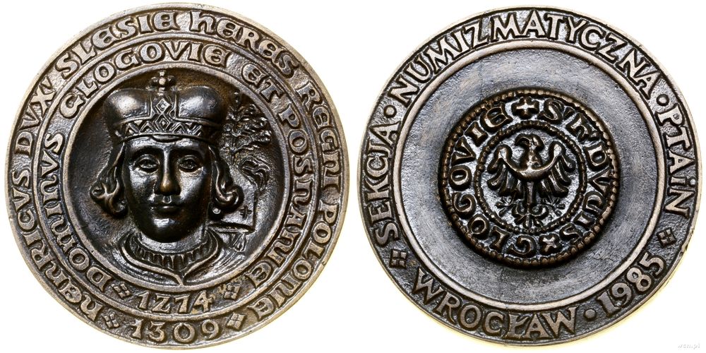 Polska, medal pamiątkowy, 1985