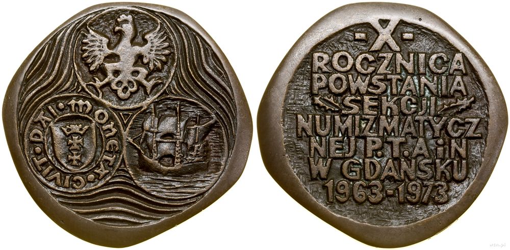 Polska, medal pamiątkowy, 1973