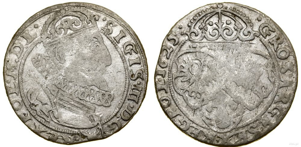 Polska, szóstak, 1625