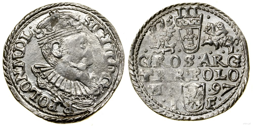 Polska, trojak, 1597