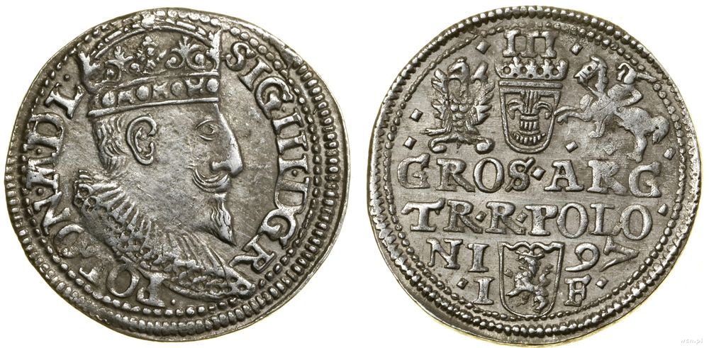 Polska, trojak, 1597