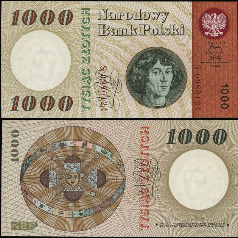 Polska, 1.000 złotych, 29.10.1965