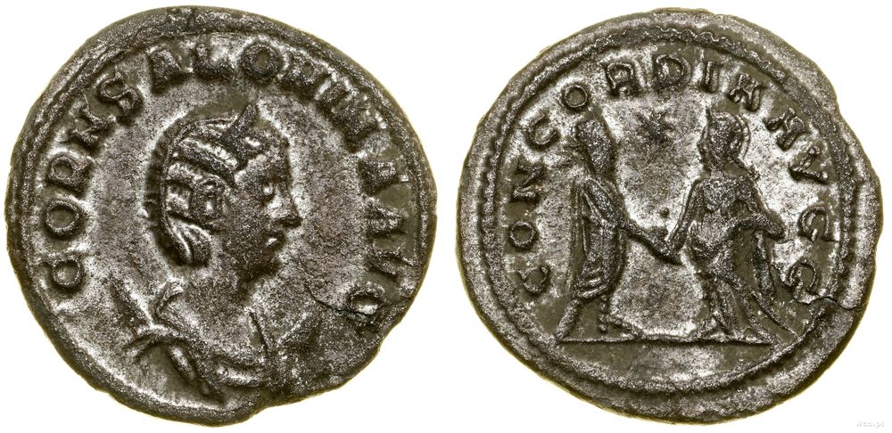 Cesarstwo Rzymskie, antoninian bilonowy, (256–258)