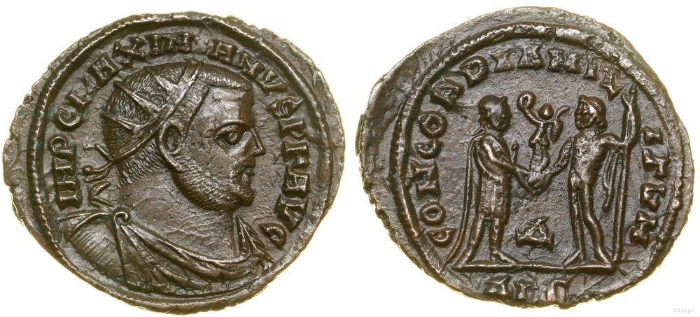 Cesarstwo Rzymskie, antoninian bilonowy, (305–306)