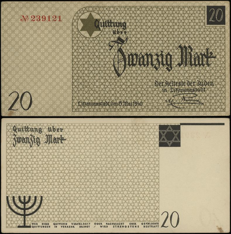 Polska, 20 marek, 15.05.1940