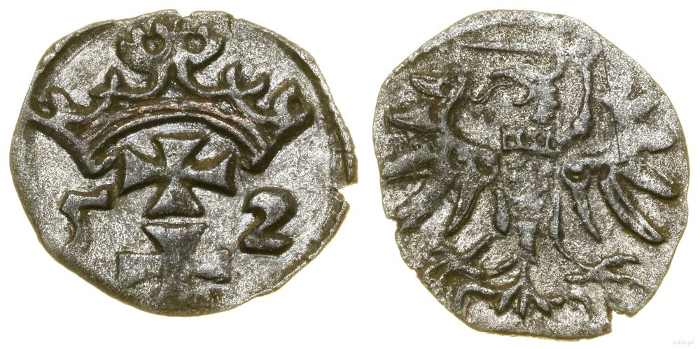 Polska, denar, 1552
