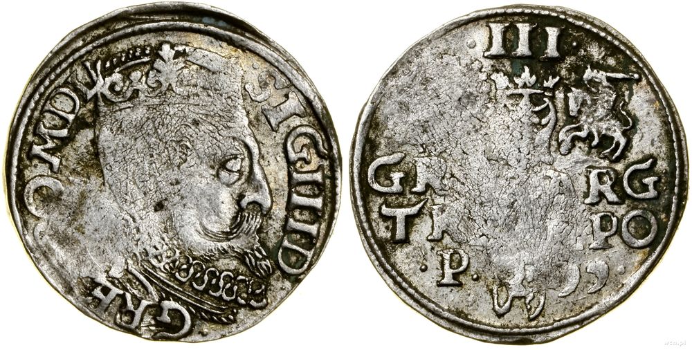 Polska, trojak, 1599