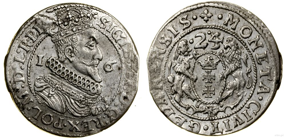 Polska, ort, 1624